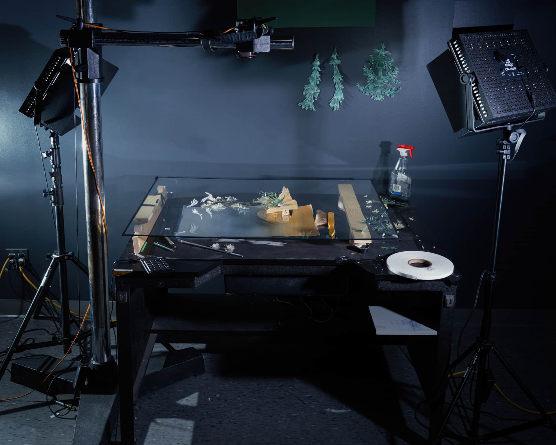 Work in progress shot of Winnie Truong's animation